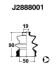 Пыльник шруса NIPPARTS J2888001 (фото 1)