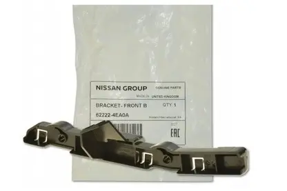 Кронштейн переднього бампера Qashqai J11 - правий NISSAN 622224EA0A