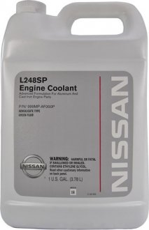 Антифриз "L248SP Engine Coolant", 3,78л NISSAN 999MP-AF000P