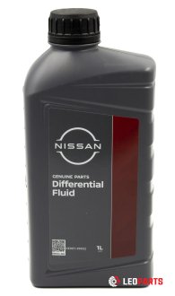 Масло трансмиссионное "Differential Fluide 80W-90" (GL-5), 1л NISSAN KE90799932