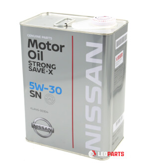 Олива моторна Strong Save X 5W-30 (Japan), 4л NISSAN KLAN505304