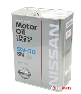 Масло моторное Strong Save X 5W-30 (Japan), 4л NISSAN KLAN505304