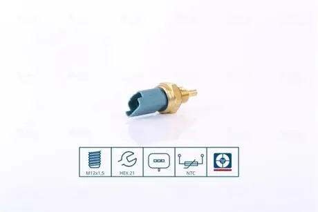 Датчик температуры охлаждающей жидкости NISSENS 207033