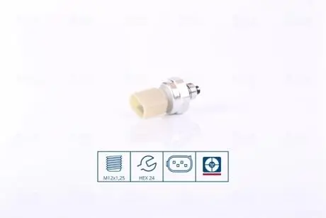 HYUNDAI Датчик тиску кондиціонера IONIQ 5 (NE) EV 21- NISSENS 301145