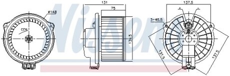 Вентилятор NISSENS 87717 (фото 1)