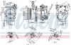 Компресор кондицiонера NISSENS 890077 (фото 7)