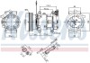 Компресор кондицiонера NISSENS 89064 (фото 5)