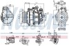 Компресор кондиціонера First Fit NISSENS 890749 (фото 1)