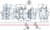 Компрессор кондиционера NISSENS 89273 (фото 5)