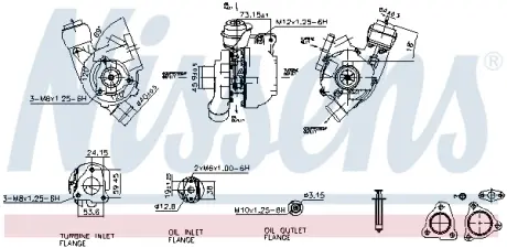 Турбокомпресор NISSENS 93224