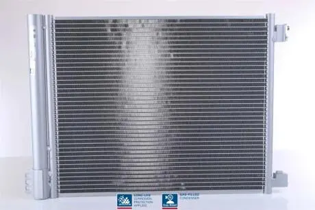 NISSAN Радіатор кондиціонера (конденсатор) з осушувачем MICRA IV 1.2 DIG-S 11- NISSENS 940371