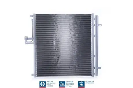 FORD Радіатор кондиціонера (конденсатор) з осушувачем RANGER 2.0 EcoBlue 4x4 18- NISSENS 940977