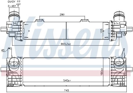 Интеркулер NISSENS 961338