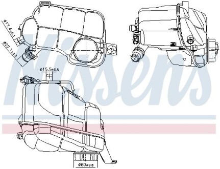 Бачок компенсаційний First Fit NISSENS 996297 (фото 1)