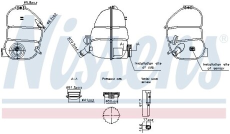 Бачок компенсаційний First Fit NISSENS 996340