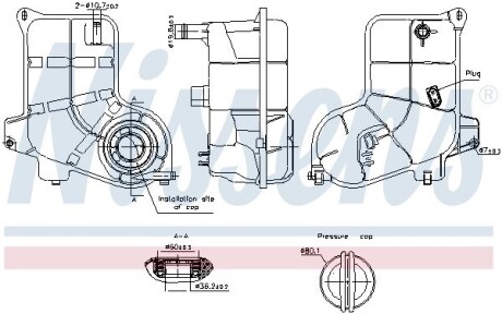 Бачок компенсаційний First Fit NISSENS 996363