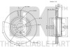 Диск гальмівний задній BMW X3 (E83) 2.0-3.0D 09.03-12.11 NK 201564 (фото 3)