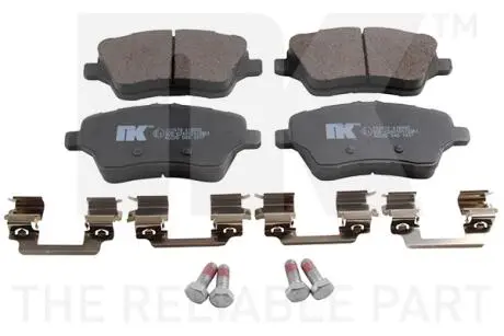 Гальмівні дискові колодки, комплект NK 222579