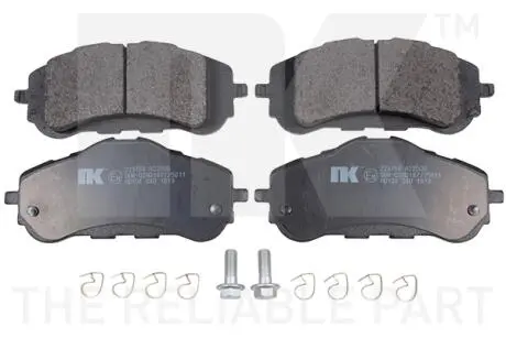 Колодки тормозные дисковые NK 223754