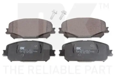 Гальмівні колодки дискові Renault Espace V, Scenic IV 1.5Dh/1.6/1.6D 02.15- NK 223978