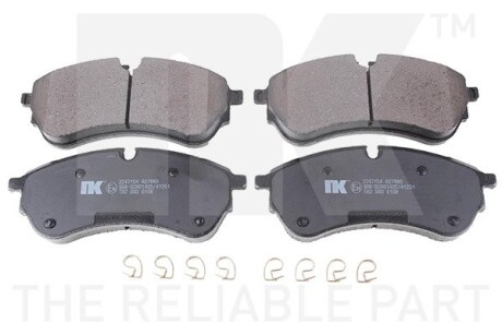 BRAKE PAD SET, DISC BRAKE NK 2247154