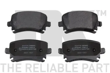 Гальмівні колодки NK 224775