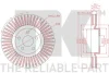 Диск гальмівний невентильований NK 3125107 (2019816, 2216733, 5312312) (фото 3)