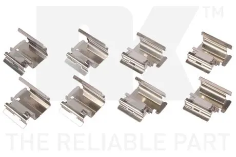 Комплект пружин к колодкам тормозным NK 7923218