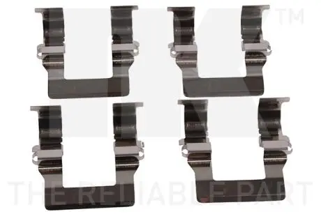 Комплект пружин к колодкам тормозным NK 7930194