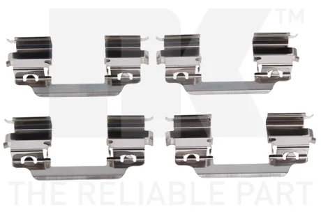 Комплект приладдя, накладка дискового гальма NK 7933649