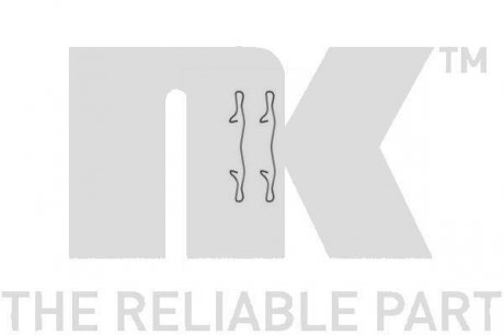Комплектующие для дисковых тормозных колодок NK 79451755 (фото 1)