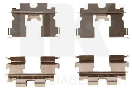 Ремкомплект комплектуючих, дискові гальма NK 7952163