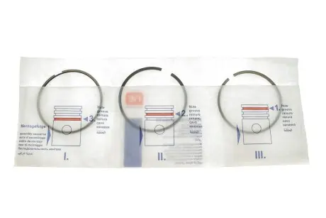 Кольца поршня std (2,5 x 2 x 3); ?82,6 NPR 120 020 0036 00