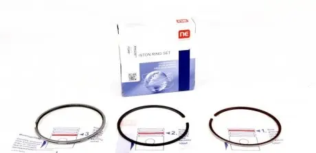 Кольца поршня +0,65 (2,5 x 2 x 4); ?94,32 NPR 120 021 0033 24