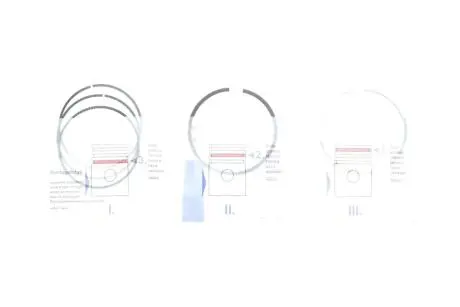 Кольца поршневые NPR 120 038 0053 00