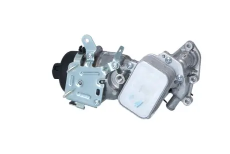 Корпус фільтра масляного Citroen Berlingo/Peugeot Partner 1.6 HDi 11- (+теплообмінник та фільтр) NRF 31865