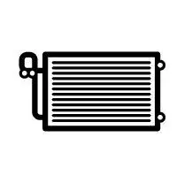 Радіатор кондиціонера (з осушувачем) Audi Q7 3.0 TDI e-tron quattro 15-19 NRF 350698