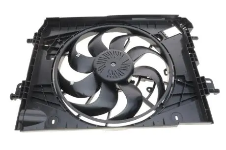 Вентилятор радіатора (електричний) Dacia Dokker/Duster/Logy 10- (з дифузором) NRF 470061