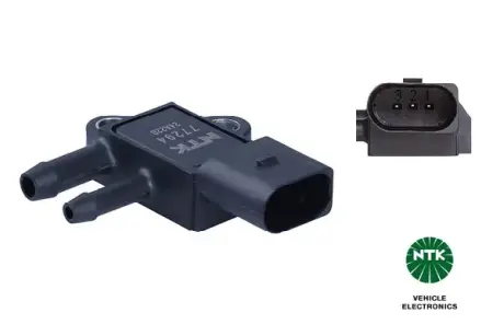 Датчик тиску вихлопних газів VW Passat 2.0TDI (сажевий фільтр) NTK(NGK) 77294