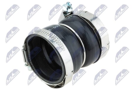 Патрубок интеркулера Citroen C4/C5 1.6 Hdi 04-/Peugeot 307 Hdi 100 04-/Volvo V50 1.6D 05-11 NTY GPP-PE-007