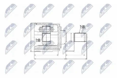 Шрус NTY NPWKA314
