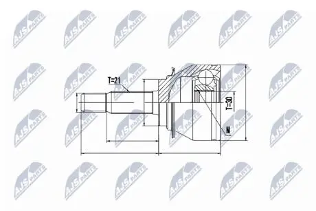 Подшипник ступицы NTY NPZRE045