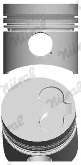 Поршень 76,510 vw NURAL 87-109800-10