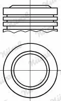 Поршень NURAL 8713940000