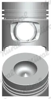 Поршень fiat/iveco 93.60 2.5td NURAL 87-245208-30