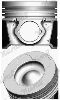 Поршень NURAL 87-434200-00