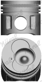 Поршень NURAL 87-501507-00