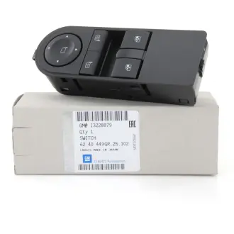 Оригинальный блок кнопок стеклоподъемника Opel 13228879