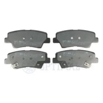 Гальмівні колодки дискові Optimal BP-12560