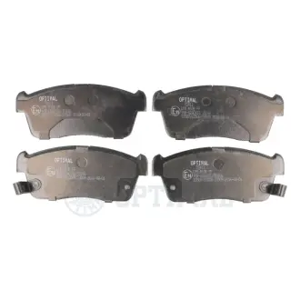 Гальмівні колодки дискові Optimal BP-72411